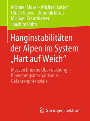 cover image of Hanginstabilitäten der Alpen im System „Hart auf Weich"